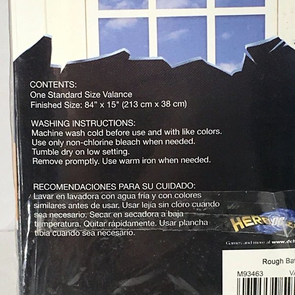 DC Comics Batman The Dark Knight Decorative Window Valance Standard Size New - Picture 6 of 12